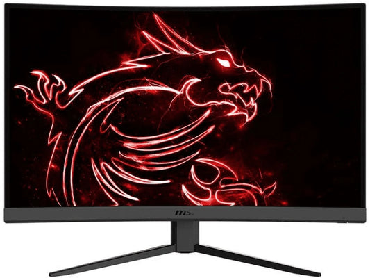 31.5-Inch Curved FHD (1920x1080) HDMI DP 165Hz 1ms FreeSync LCD Gaming Monitor - Optix G32C4W